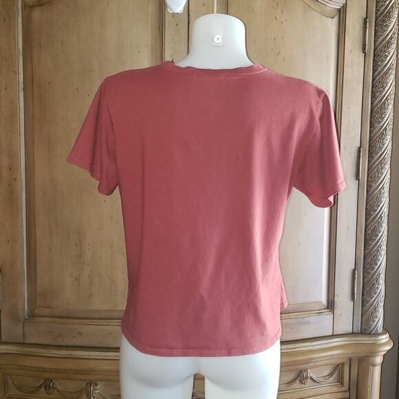 French Pastry Mona Lisa Short Sleeve Graphic Tee-Shirt - Picture 3 of 9